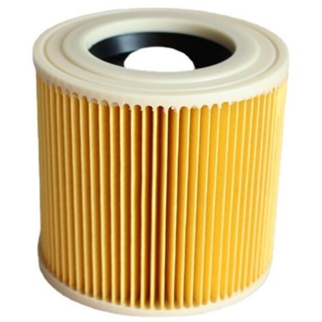 Ahlsen Elemento filtrante, elemento filtrante duradero para aspiradora KARCHER WD2 WD3 MV2 MV3 (1/4)