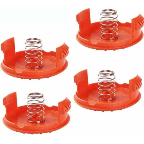 Ahlsen Piezas de tapas de bobina, accesorios de piezas de repuesto de resorte compatibles, accesorios de piezas de repuesto de resorte compatibles, tapas de bobina de ABS resistentes y duraderas para  (1/5)