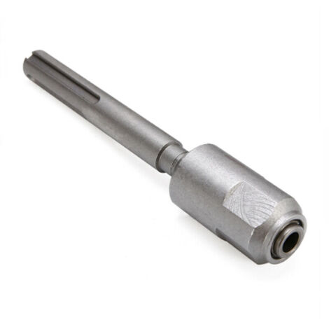 Adaptador convertidor SDS Max a SDS Plus, conector de punta de vaso de acero cromado de 40 mm para taladro percutor/gato (cincel, taladro y broca).
