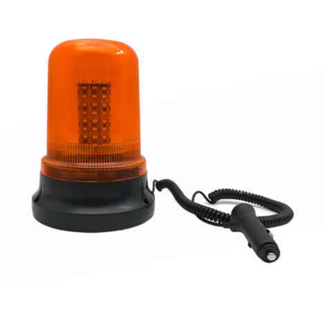 Ahlsen Lámpara intermitente y accesorios de motor - Luz de advertencia estroboscópica giratoria magnética para techo de automóvil de 120 LED (1/5)