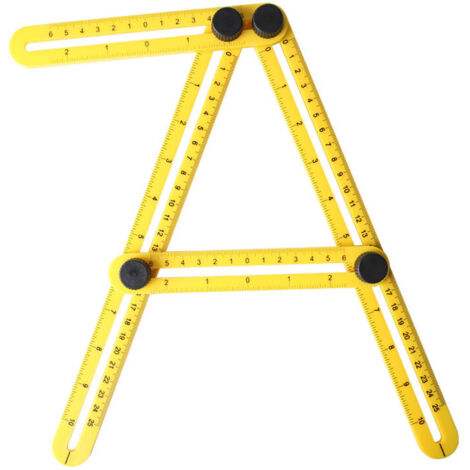 Ahlsen Fotocopiadora de esquina con reglas deslizantes y plegables - Para aficionados al bricolaje, constructores y artesanos - (1/5)