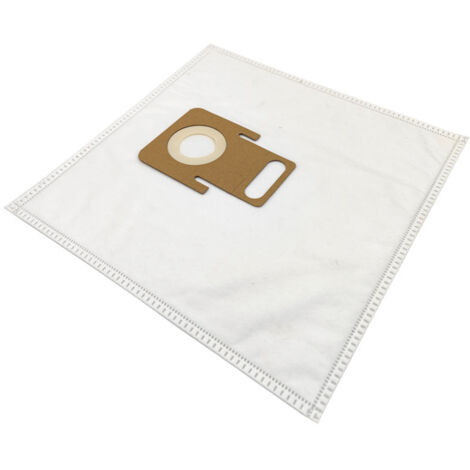 Ahlsen Paquete de 12 bolsas para aspiradora, blancas, 30 x 30 cm (1/3)