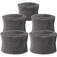Ahlsen Pack de 5 filtros para humidificador Philips HU4801/01, HU4803/01, HU4811/10, HU4813/10, HU4814/10 - filtro de repuesto para FY2401/30