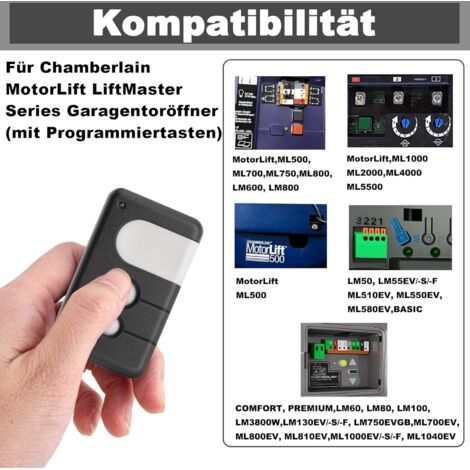Chamberlain Motorlift 500 Ersatzteile