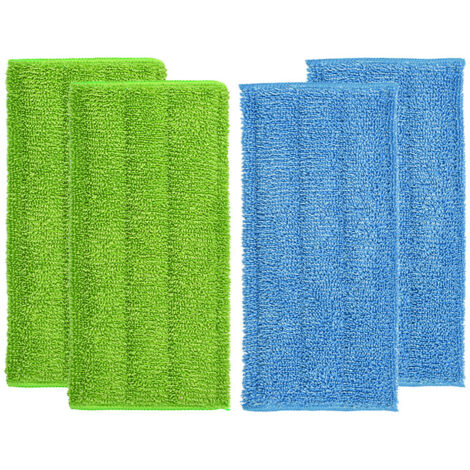 Produktbild von Sgizoku Mikrofaser-Mopppads 45,7 Cm – Kompatibel Mit E-Cloth Und Den Meisten Flachmopps, 6 Stück, Waschbar