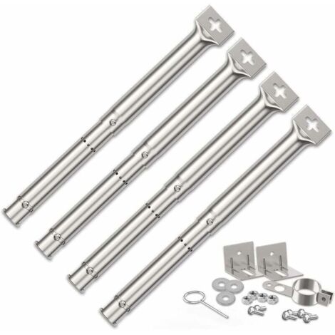 LOKHING 42204 Bruciatori Di Tubi Regolabili In Acciaio Inossidabile Di Ricambio Per Grill A Gas Per Barbecue Universale Per Sochef Campingaz Char-Broil Broil-master CCLIFE E Altre Griglie Modello