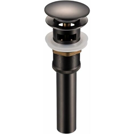 Tappo di scarico per lavello, 38 mm, in ottone, con finitura
