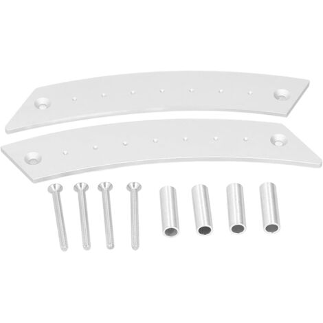 Manija de puerta de coche (plateada), 2 piezas de aleación de aluminio, manija interior de puerta de coche, manija de repuesto, accesorio para Beetle (1/5)