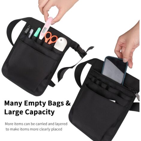 Tuhaoge - Bolsa De Almacenamiento Multifuncional Para Enfermeras, Kit Médico, Práctica Bolsa De Almacenamiento Para Enfermeras (MiCaiRed