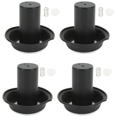 Kit de diafragmas de vacío de pistón de carburador, 4 juegos Kit de diafragmas de vacío de carburador de repuesto para Vmax 1200 VMX1200 1985-2007 (1/5)
