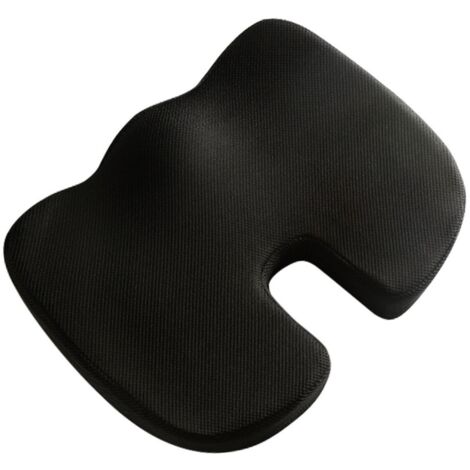 Cojín para silla, cojín para asiento, cojín para silla de oficina, cojín de espuma viscoelástica, cojín antideslizante para juegos, cojín (1/5)