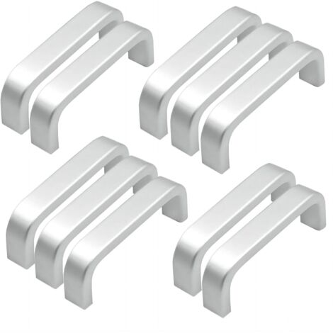 (64 MM), 10 mini manijas de aluminio para puertas de armarios de cocina, cajones, muebles de dormitorio (1/5)