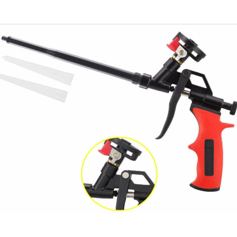 Pistola de espuma, pistola de espuma en aerosol profesional con mango de plástico ergonómico, (1/5)