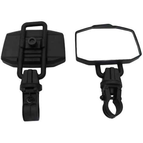 Espejos retrovisores laterales universales para ATV/UTV de 1,5/2 pulgadas para motocicletas todoterreno (1/4)