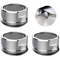 3 piezas M24, aireador de grifo para baño, accesorios de boquilla para grifo, aireador de grifo, boquilla universal, filtro para grifo