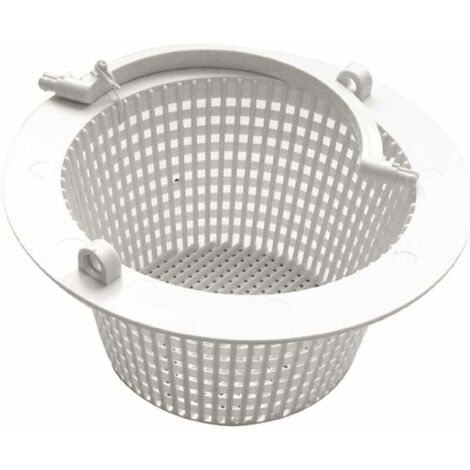 Skimmerkorb mit Griff, Ersatzfilterkorb, Schwimmbadkorb, Ersatzskimmerkorb, Poolkorb, Korb zum Filtern von Grasblättern, AAFGVC (1/5)
