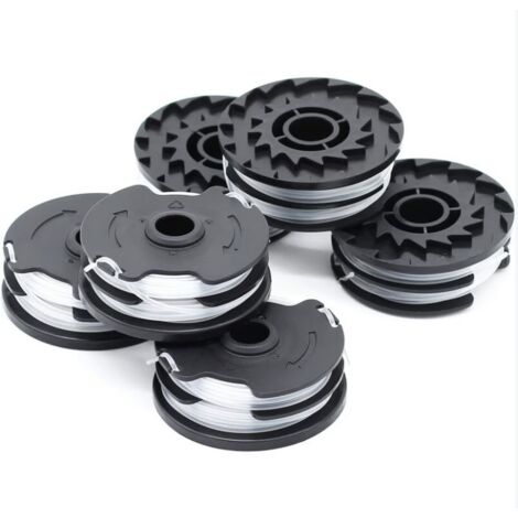 Decespugliatore Greenworks 40v Bobina Di Ricambio Per Tagliaerba Greenworks 40V - 8 Bobine 2 Coperture Tagliaerba A Filo - Foto 4