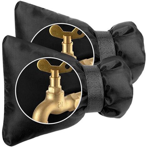 Copertura esterna per rubinetto da esterno per isolamento invernale, protezione antigelo, facile da montare, copertura termica per rubinetto da giardino, 20 cm
