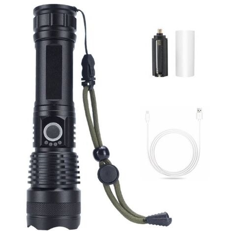 Folding Camera Kit Da 3 Torce Tattiche 18650 - Alta Potenza, 5