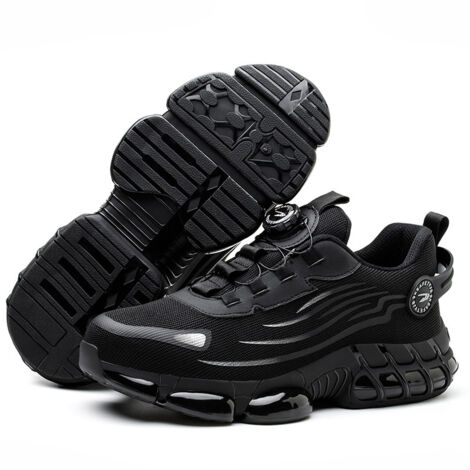 Scarpe Antinfortunistiche Unisex Con Punta In Acciaio – Leggere, Antiperforazione, Suola In Gomma Con Cuscino D'aria, Traspiranti