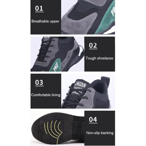 Scarpe Antinfortunistiche Con Puntale In Acciaio: Leggere, Comode E Anti-foratura Per Uomo E Donna!
