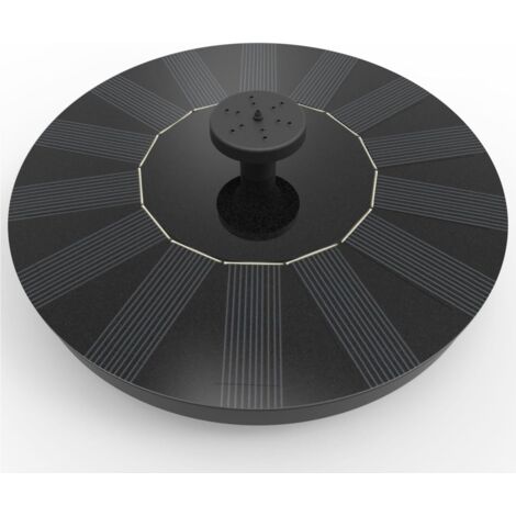 Fontana da giardino, Solatec Solar Fountain Pompa ad energia solare 1,4 W - Pompa sommergibile per laghetto, piscina, giardino, acquario. (1/5)
