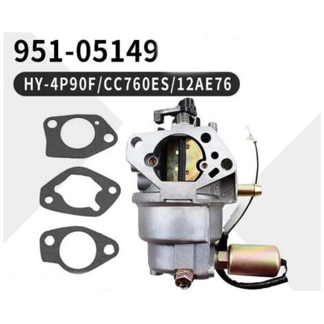 Carburatore per MTD 951-05149 HY-4P90F CC760ES 12AE76JU, guarnizione carburatore adatta per MTD 951-05149 (1/5)