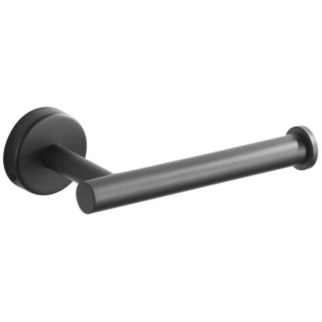 Piantana Portascopino Con Portarotolo Base Rettangolare In Acciaio Satinato Cromo Ferid Pezzi 1 87876622