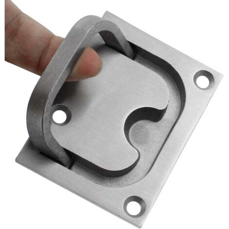 Maniglia inox 3123. Maniglia in acciaio inox AISI 304, completa di viti