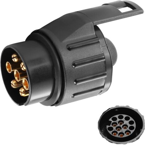 Adattatore Presa Rimorchio Preis-Zone Da 13 A 7 Pin, 12/24V, Resistente Agli Agenti Atmosferici