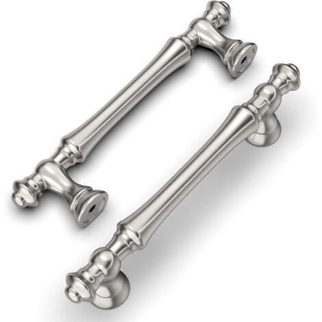 Maniglia per mobili classica 96 mm argento