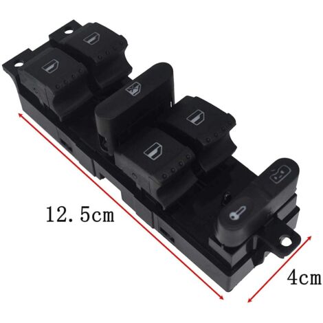 Interruttore Alzacristalli Elettrico Lato Sinistro Per Mitsubishi L200 Triton / Montero 2002-2007 - Numero OE MR194826, Sostituzione Diretta, Facile Installazione