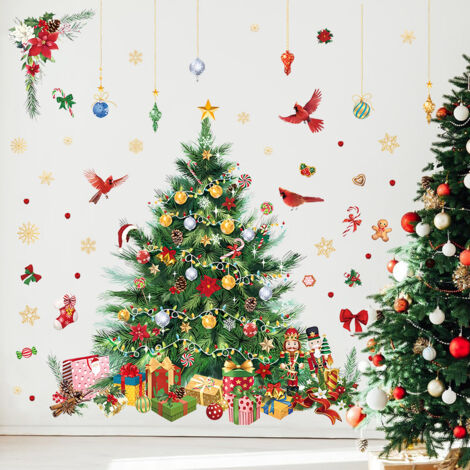 60 Fiocchi Di Neve Decorativi Per Albero Di Natale – 3 Dimensioni (6, 11, 13 Cm) In Plastica Bianca Con Lenza – Per Finestre E Festa