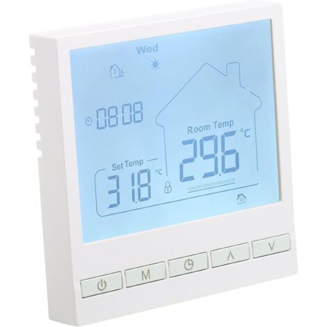 Tigrezy Intelligente Thermostate, Heizungsthermostat, Raumthermostat, WiFi-Thermostat, Thermostat für Wasserheizung, Fußbodenheizung, kompatibel mit Alexa, Google 3A TOL47 (1/5)