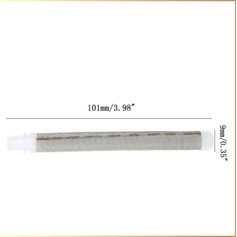 5 Stück 60 Mesh Airless-Spritzpistolenfilter, Edelstahl-Airless