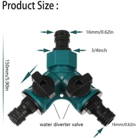 Wasserdurchfluss-Schalter 2-polig – Aktiviert Ab 300 Ml/min, Kompakt, 1,05 MPa Druckfest, Für Wasserfilter & Teetische