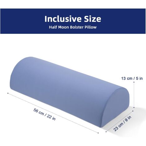 Nockovi Kniekissen Memory-Schaum - Ergonomisches Keilkissen Für Rückenschläfer