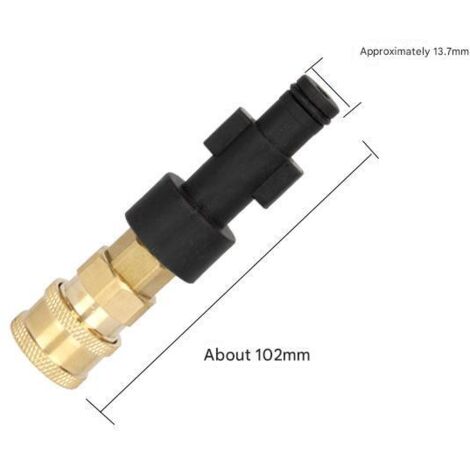 Adapter mit 1/4-Zoll-Schnellanschluss (weiblich), kompatibel mit