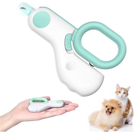 Tagliaunghie Professionale Per Cani E Gatti Con Luce LED: Sicuro, Antigraffio E Preciso Per Una Toelettatura Senza Stress