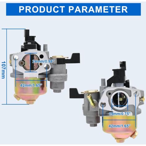 Carburatore Stens 520-722 Per Honda 16100-ZH8-W61 &ndash; Ricambio Nuovo
