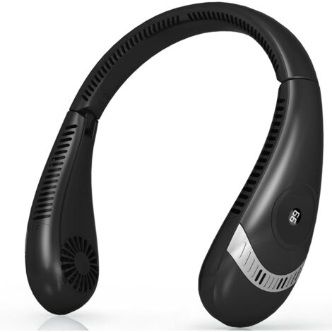Mini Ventilatore A Collo Senza Foglie Collo Pigro Sospeso Raffreddatore Daria Portatile Ricaricabile Usb 1pc Bianco 67746084