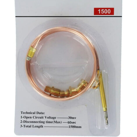 Termocoppia 150 Cm Universale Forno, Piano Cottura Cucina Gas, Caldaia - : Offerte Supermercati & Prodotti Alimentari A Prezzi Bassi | Consegna Rapida