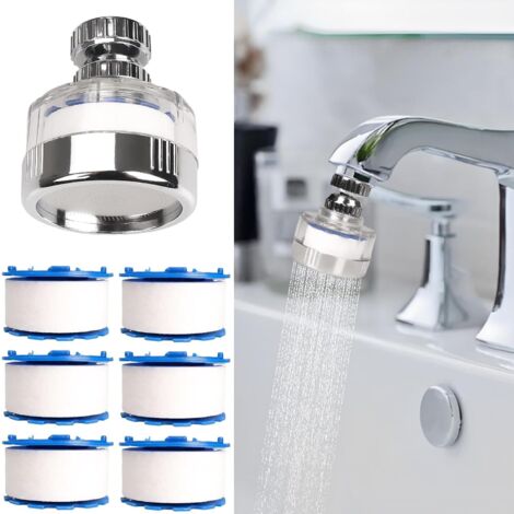 Vshower Pro Soffione Doccia Filtrante Con Filtro ACF - Rimuove Cloro E Metalli, 3 Modalità, Alta Pressione, Cromato - 3