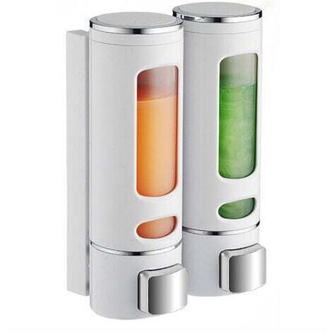 300l X 2 Dispenser Di Sapone Doppio, Dispenser Anuale A Parete Per