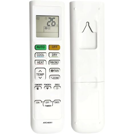 Telecomando di ricambio per condizionatore Daikin ARC480A1 Telecomando di ricambio per condizionatore Daikin ARC480A1