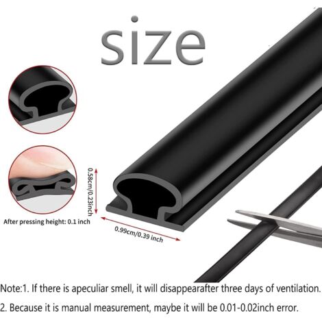 Guarnizione Adesiva In Gomma Per Porta Finestra Para Spifferi 6 Metri Profilo P - Foto 8