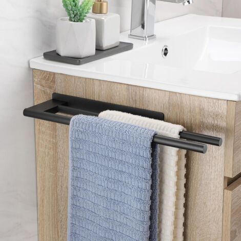Dvocel Portasciugamani Autoadesivo Senza Foratura Portasciugamani In Acciaio Inox 304 A Braccio Singolo Porta Asciugamani Da Parete Per Wc Bagno Cucin 92948125