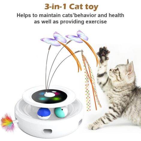 YiKAiLi Giocattolo Interattivo Per Gatti, Giocattolo Elettrico - Foto 7