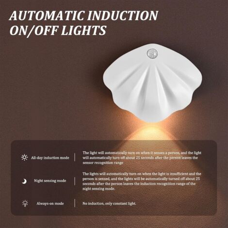 Luce Armadio LED,Luce Notturna con Sensore di Movimento, 3 Modalità Luce Led Sottopensile