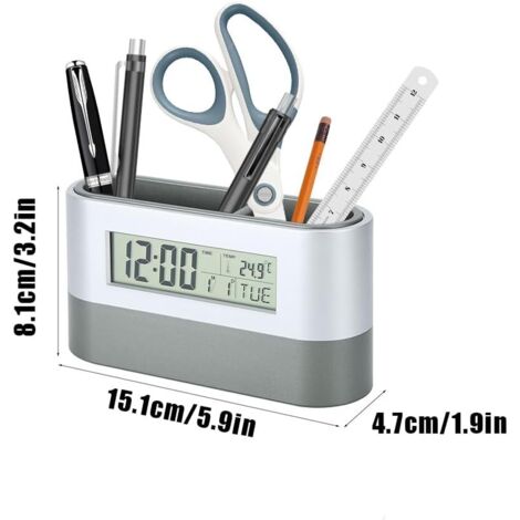 Sveglia elettronica con funzione di ricarica USB - Visualizza Sveglia elettronica con funzione di ricarica USB - Visualizza